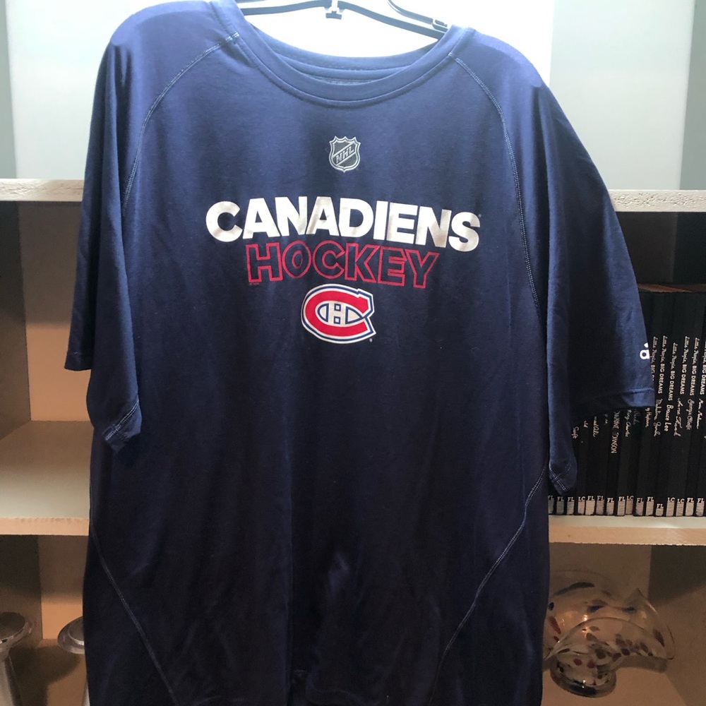 adidas Navy ClimaLite Performance Tee